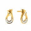 Pleasant Daily Wear 14K Gold Diamond Ear Top