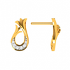 Pleasant Daily Wear 14K Gold Diamond Ear Top