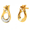 Pleasant Daily Wear 14K Gold Diamond Ear Top