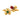 Amazea Stone Studded Double Floral 14KT Gold Ring