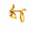 14KT (585) Yellow Gold Nosepin for Women