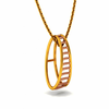 14KT (585) Yellow Gold Pendant for Women