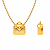 14KT (585) Yellow Gold Pendant for Woman