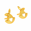 14KT (585) Yellow Gold Earring for Woman