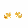 14KT (585) Yellow Gold Earring for Woman