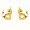 14KT (585) Yellow Gold Earring for Woman