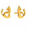 14KT (585) Yellow Gold Earring for Woman