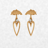 14KT (585) Yellow Gold Stud Earrings for Women