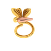 14KT Cute & Adorable Gold Nose Ring With Modern Design