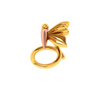 14KT Cute & Adorable Gold Nose Ring With Modern Design