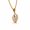 14KT (585) Yellow Gold and Diamond Pendant for Women