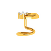 14KT Impeccably Designed Stone Studded Gold Nose Pin For You