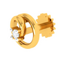 14KT Gold Nose Stud for Festive Occasion Ahead