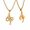 14KT (585) Yellow Gold Pendant for Women