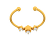 Vogue Finish Clip-On 14k Gold Nose Pin