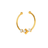 Vogue Finish Clip-On 14k Gold Nose Pin