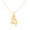 Embrace Swing Bird Gold Pendant