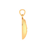 Birdie Red Stone 14K Gold Pendant