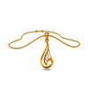 14KT (585) Yellow Gold Pendant for Women