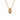 14KT (585) Yellow Gold and Diamond Pendant for Women