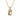 14KT (585) Yellow Gold and Diamond Pendant for Women