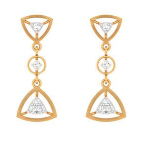 Dangling Gold Earring Jewellery