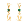 Fashionista Gold Earrings