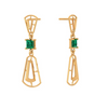 Fashionista Gold Earrings