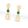 Fashionista Gold Earrings