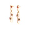 Finesse Florid Motif Earrings