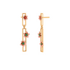 Finesse Florid Motif Earrings