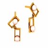 14KT (585) Yellow Gold Earrings for Women