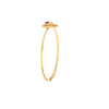 Diamond Studded Gold Bracelet With Utmost Precision