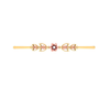 Immaculately Crafted Impeccable Gold Bracelet For Women 