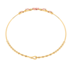 Immaculately Crafted Impeccable Gold Bracelet For Women 