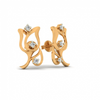 14KT (585) Yellow Gold Stud Earrings for Women