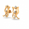 14KT (585) Yellow Gold Stud Earrings for Women