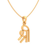 Exclusive 14K Gold Pendant  Shree From Amzea Collection