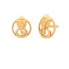 14k Gold Trendy Earrings from Amazea Collection