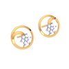 Round Gold Earring Design With The Precision Of Its Kind