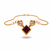 14KT (585) Yellow Gold and Diamond Pendant for Women