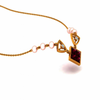 14KT (585) Yellow Gold and Diamond Pendant for Women