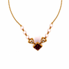 14KT (585) Yellow Gold and Diamond Pendant for Women