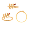 Leafy Affair Gold Ring