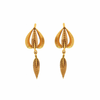 14KT (585) Yellow Gold Earrings for Women