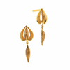 14KT (585) Yellow Gold Earrings for Women