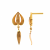 14KT (585) Yellow Gold Earrings for Women