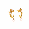 14KT (585) Yellow Gold Earrings for Women