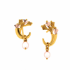 14KT (585) Yellow Gold Earrings for Women