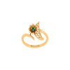 Intricately Crafted Exclusive Gold Engagement Ring